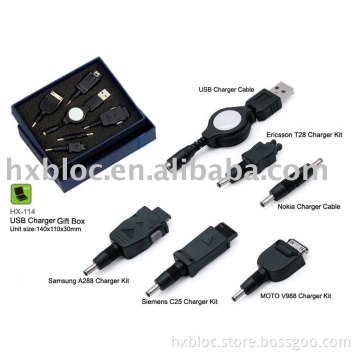 USB Travel charger Kits